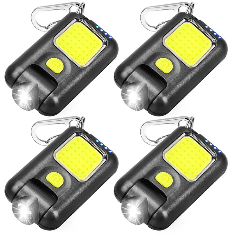 800 Lumens Small Bright Flashlight Keychain
