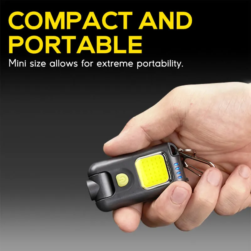 800 Lumens Small Bright Flashlight Keychain