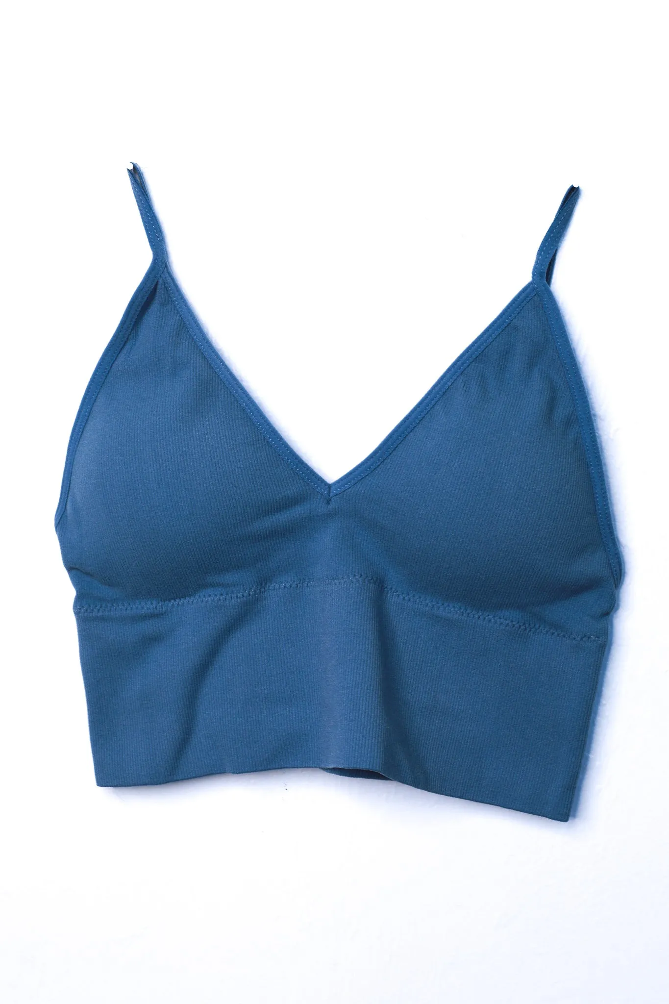 Be Mine Long Ribbed Bralette (5 Colors)