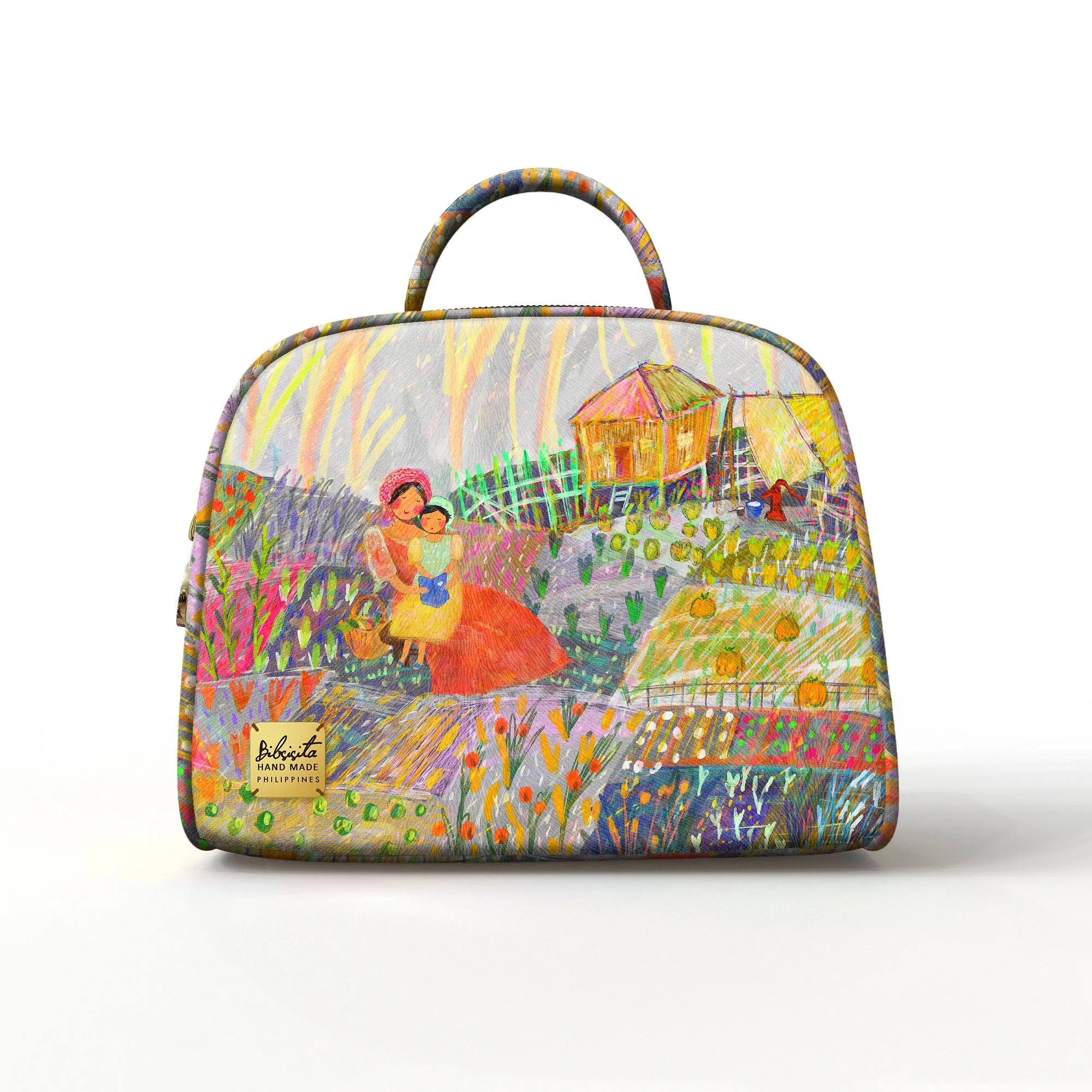 Bibsisita Handbag with strap - Happy Morning