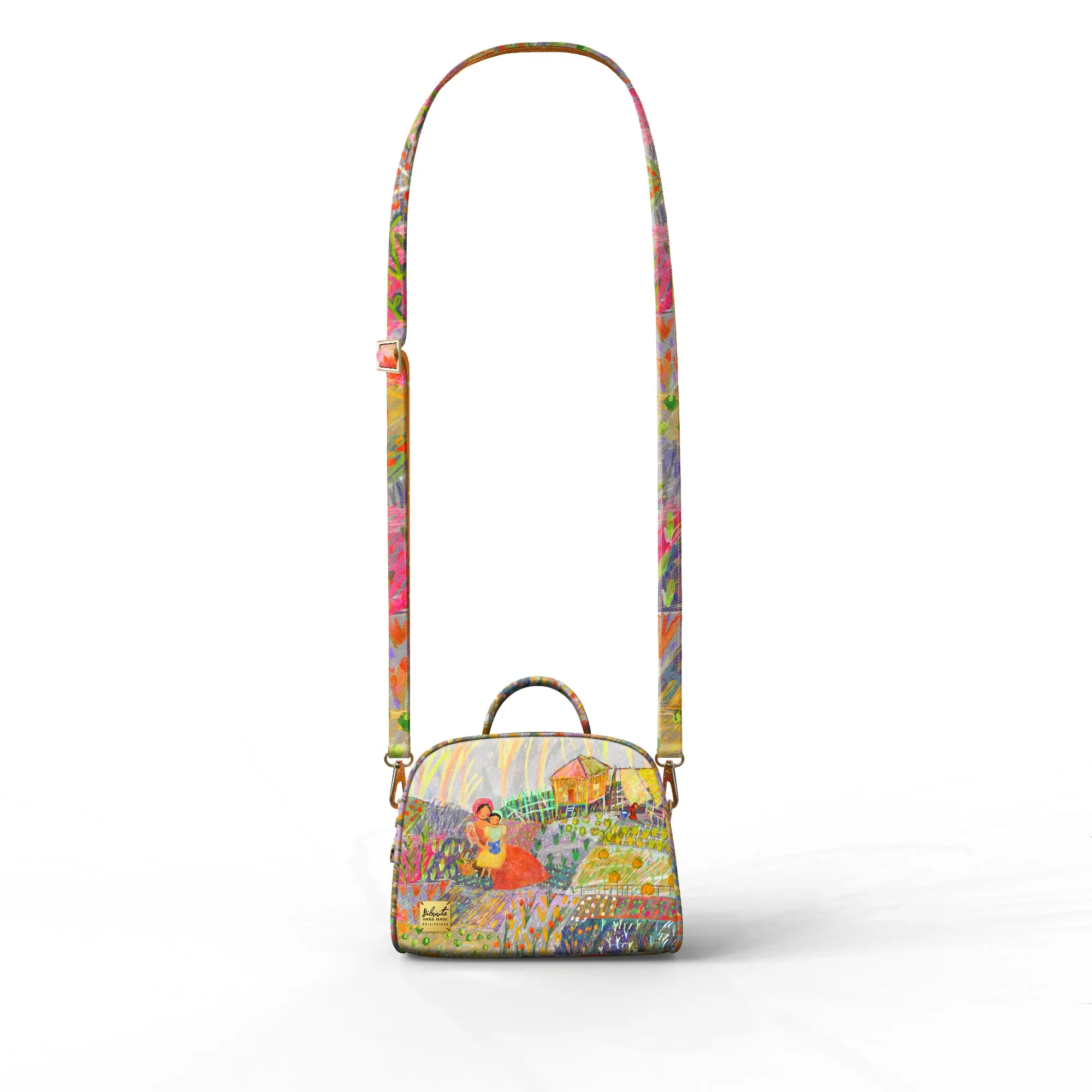 Bibsisita Handbag with strap - Happy Morning