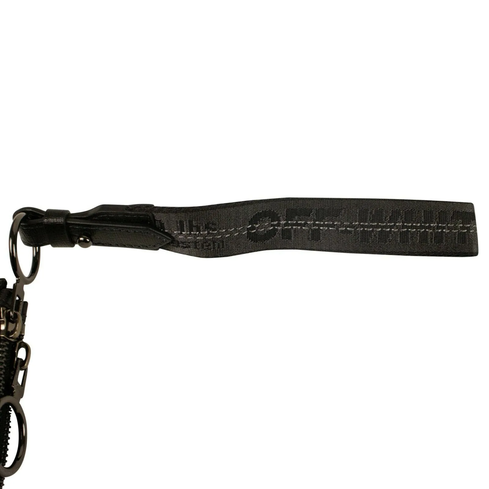 Black Diag Stripe Pouch