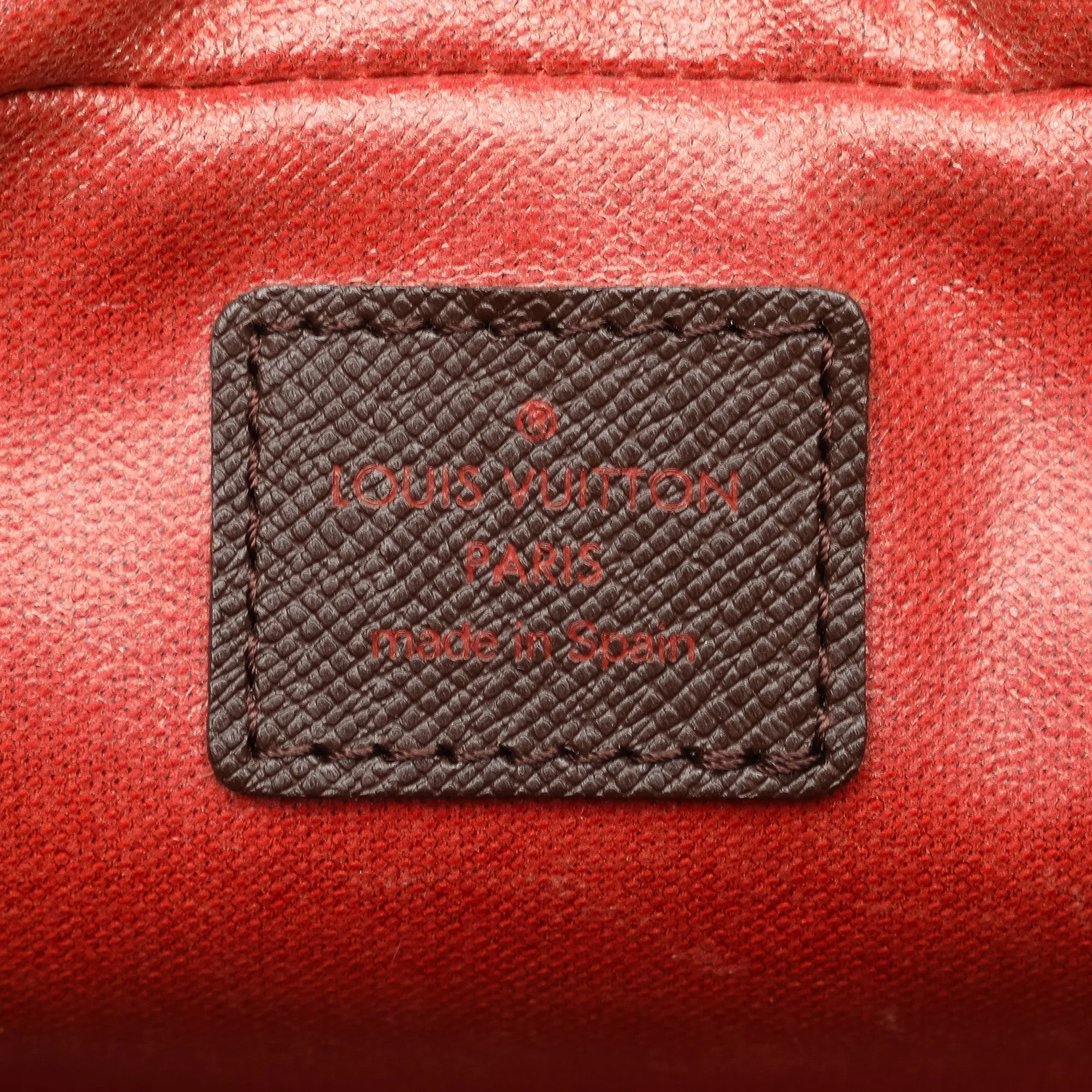 Brown Louis Vuitton Damier Ebene Trousse Toilette 25 Pouch