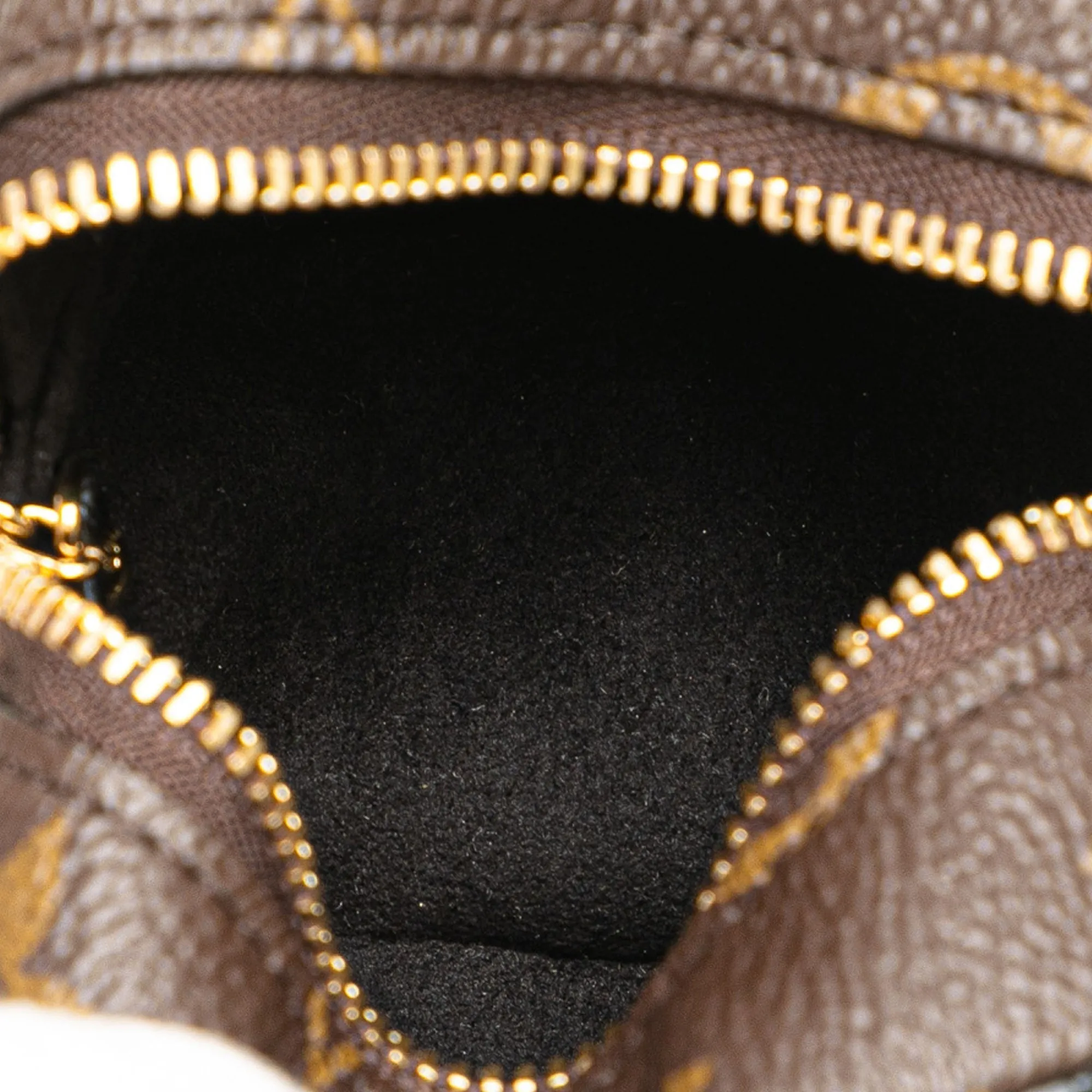 Brown Louis Vuitton Monogram Game On Cube Coin Purse