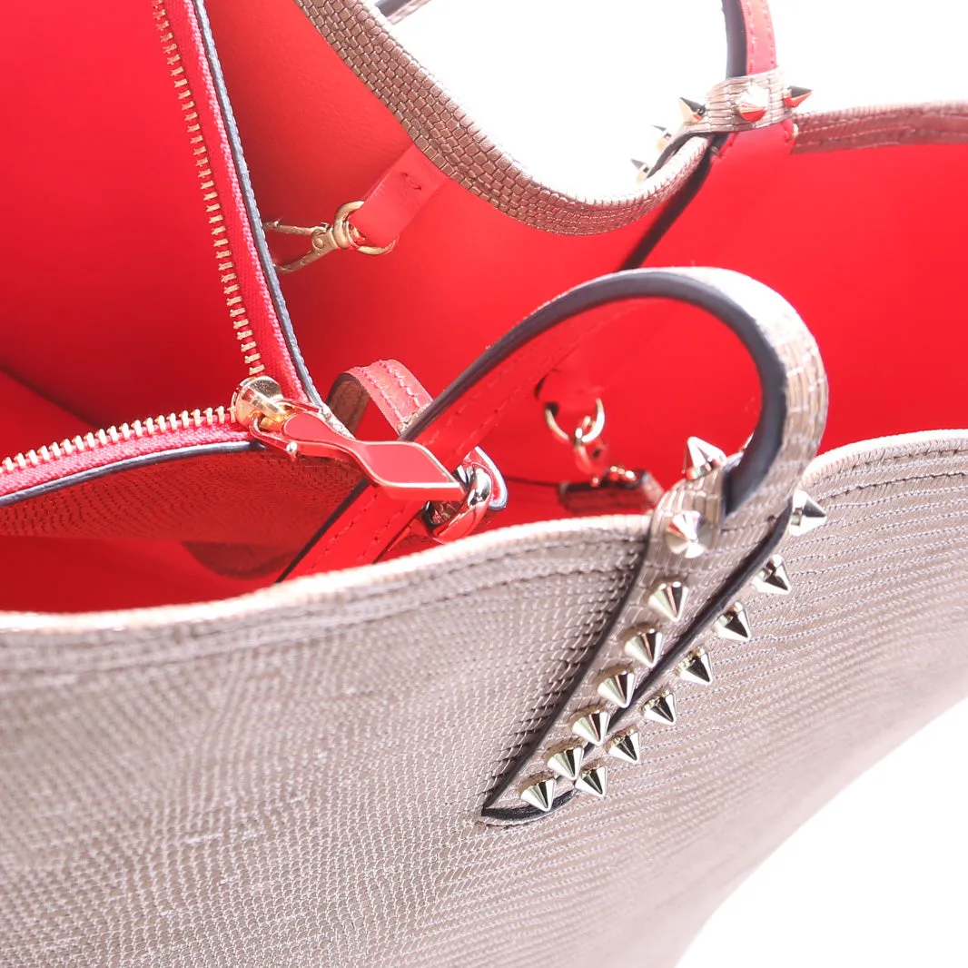 Cabata Leather Tote W/Pouch