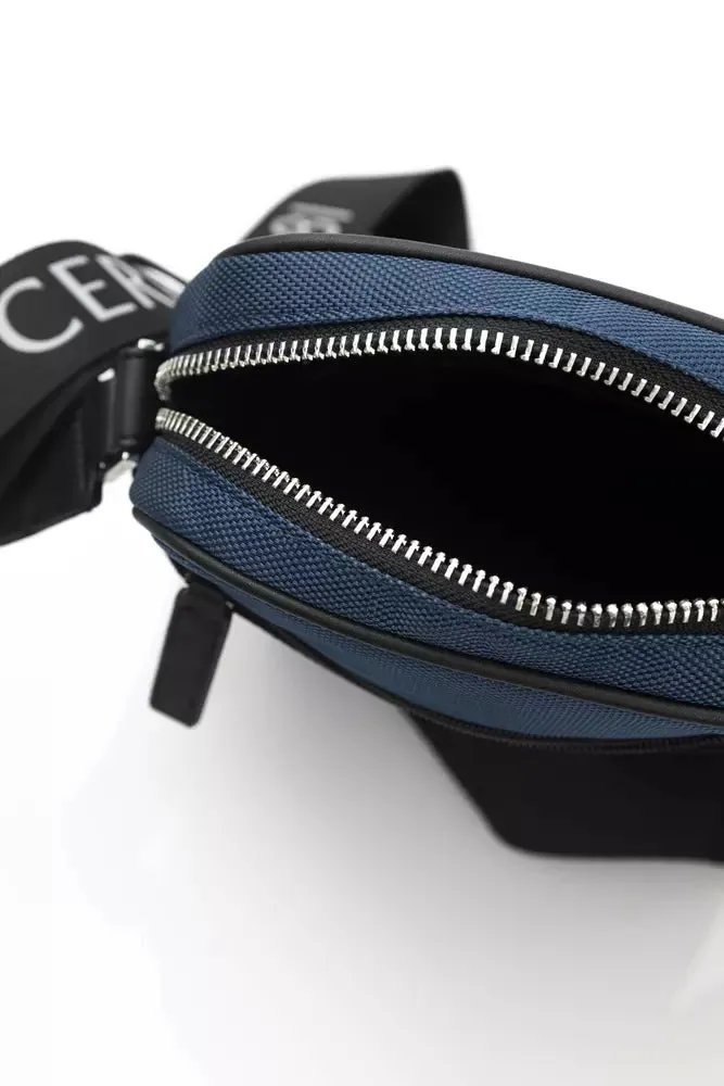 Cerruti 1881 Blue Nylon Men Messenger Men's Bag