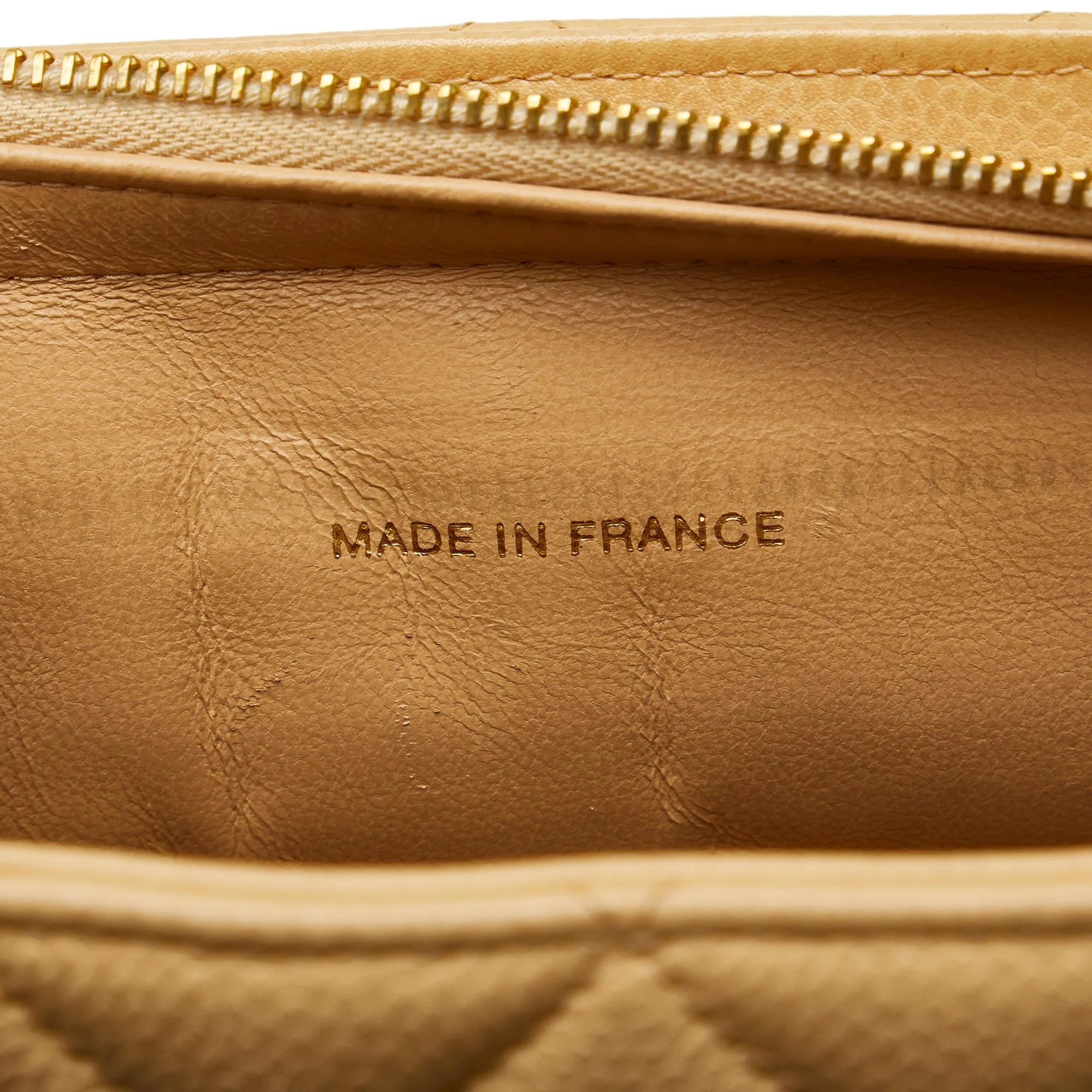 Chanel Caviar Front Pocket Shoulder Bag