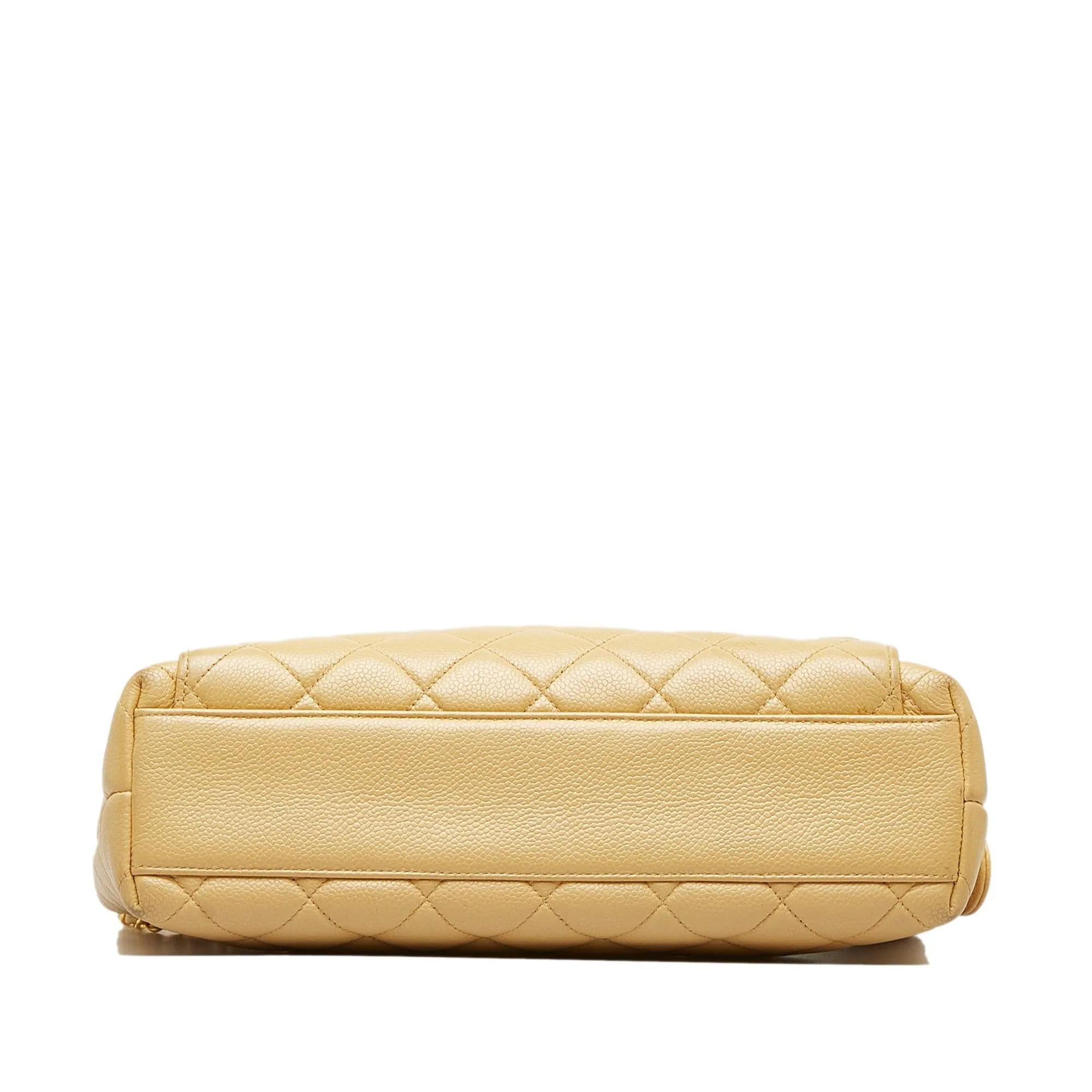 Chanel Caviar Front Pocket Shoulder Bag
