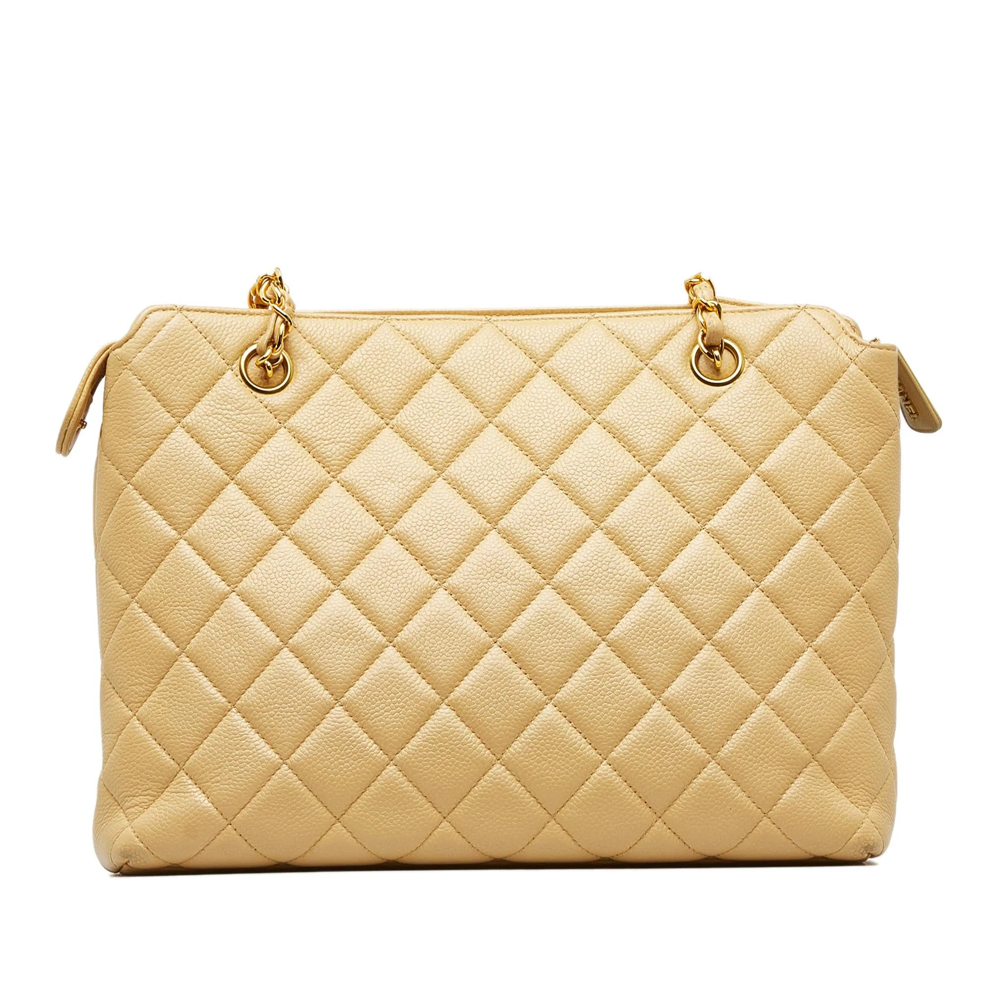 Chanel Caviar Front Pocket Shoulder Bag