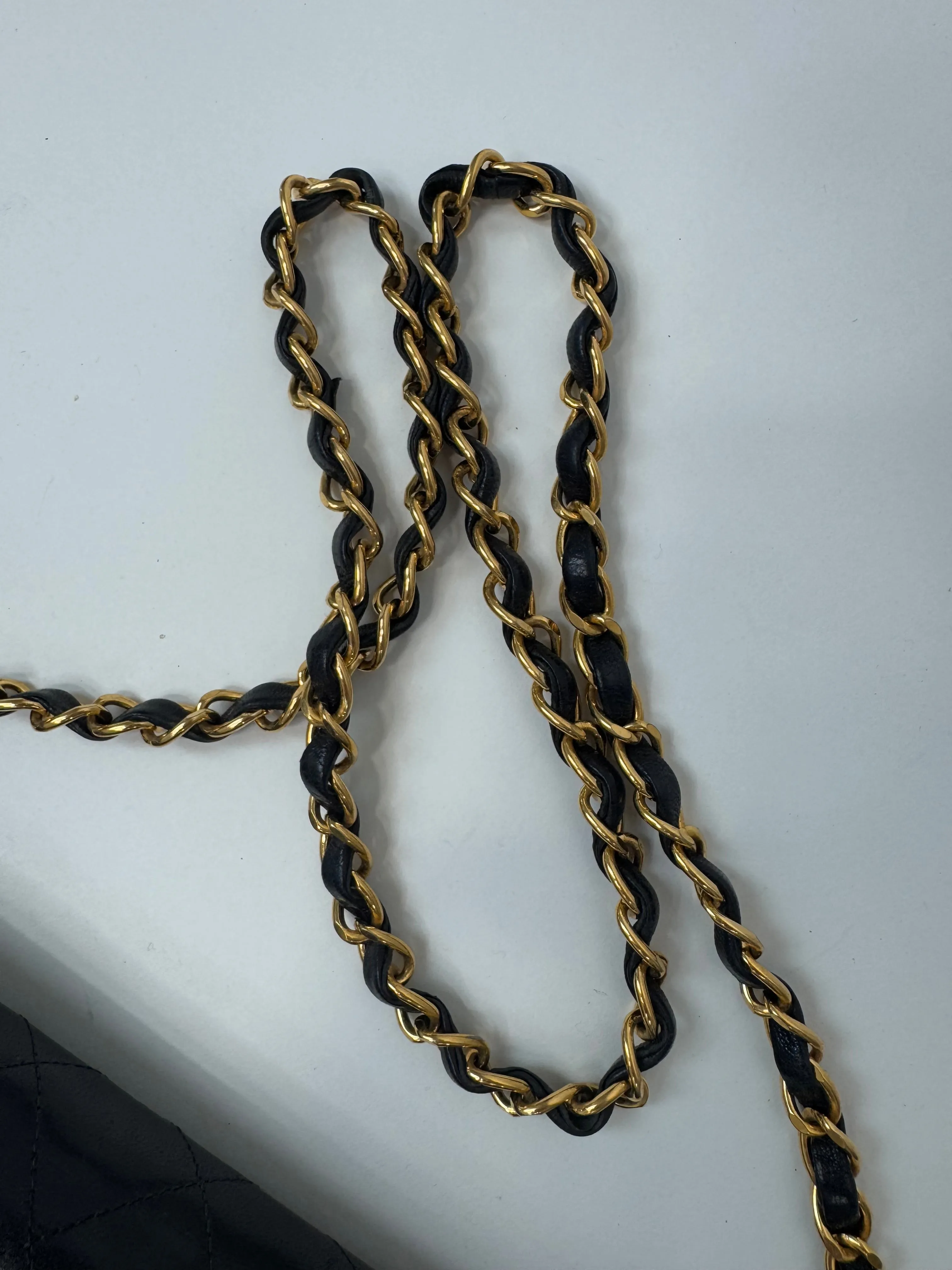 Chanel Vintage Single Flap Push Button