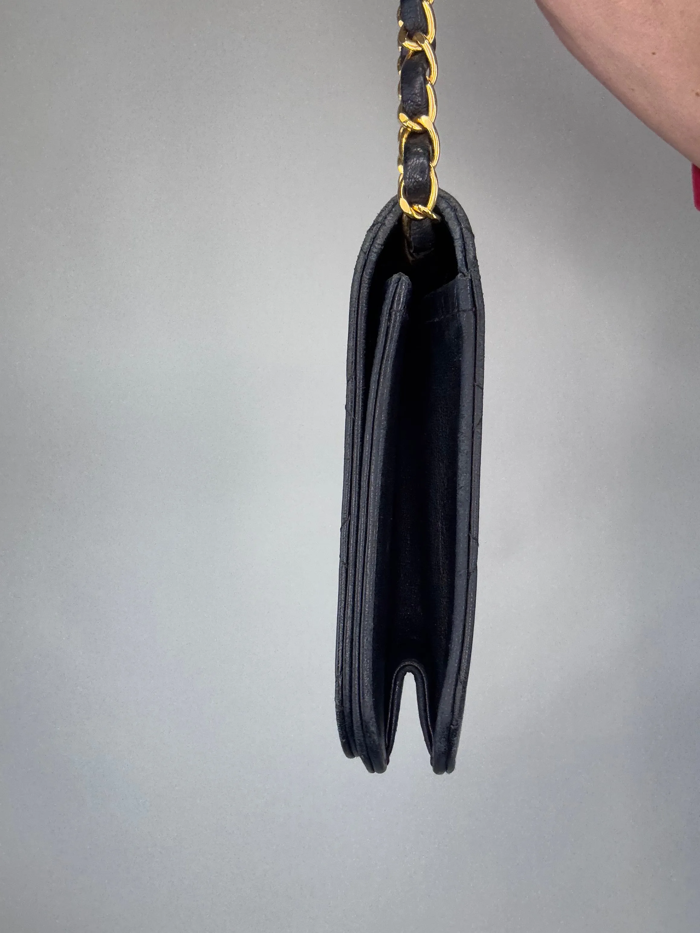 Chanel Vintage Single Flap Push Button