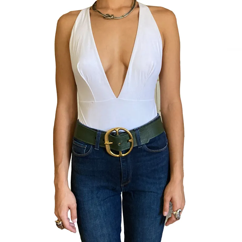 Chunky HIP PANT Belt - Grey