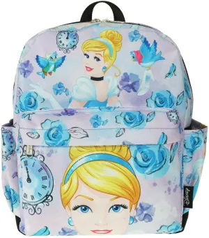 Cinderella 12" Deluxe Oversize Print Daypack - A21329