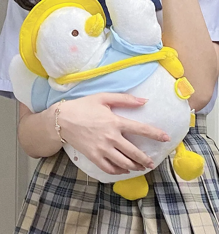 Cute Duck Doll Backpack