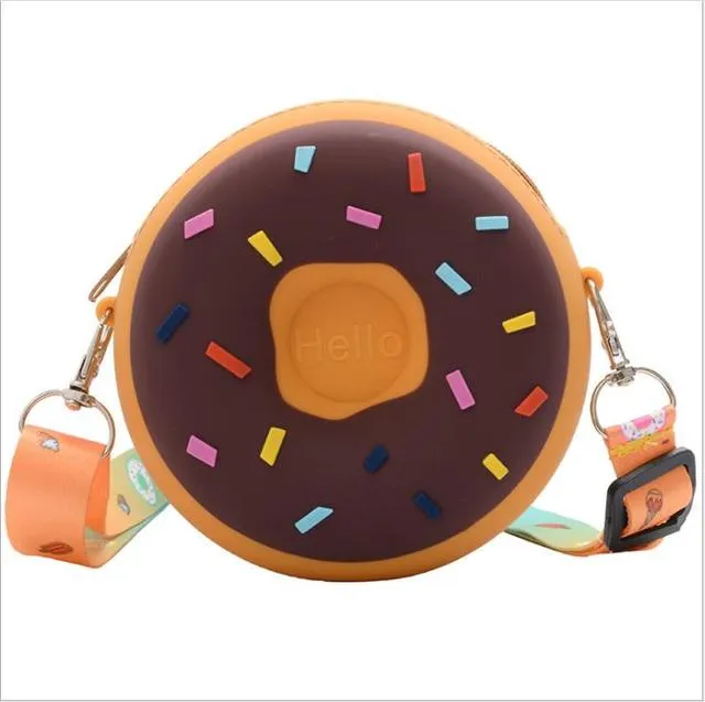 Cute Rainbow Donut Bag