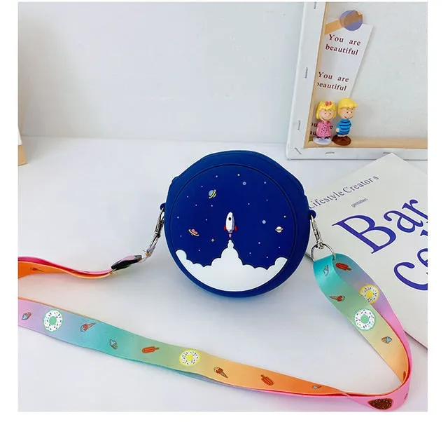 Cute Rainbow Donut Bag