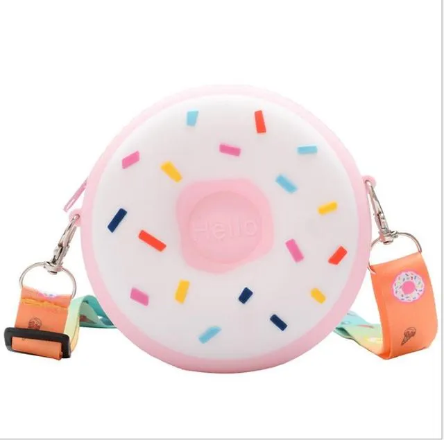 Cute Rainbow Donut Bag