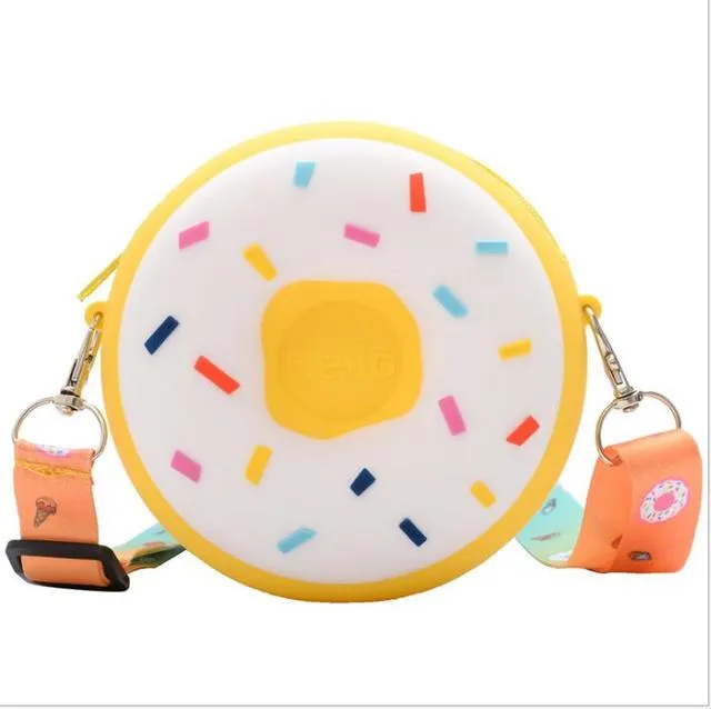 Cute Rainbow Donut Bag