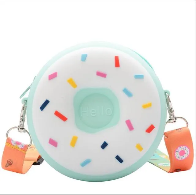 Cute Rainbow Donut Bag