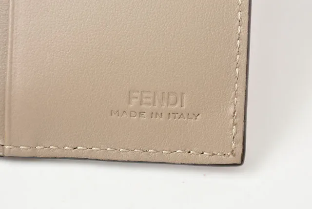 Fendi BY THE WAY Calf Leather Wallet Rose