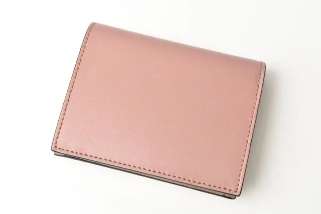 Fendi BY THE WAY Calf Leather Wallet Rose