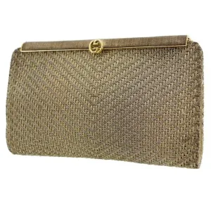 Gucci Mod Hinged Opening Clutch Style Purse