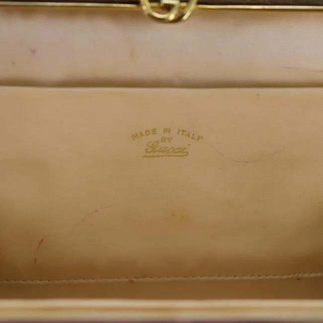 Gucci Mod Hinged Opening Clutch Style Purse