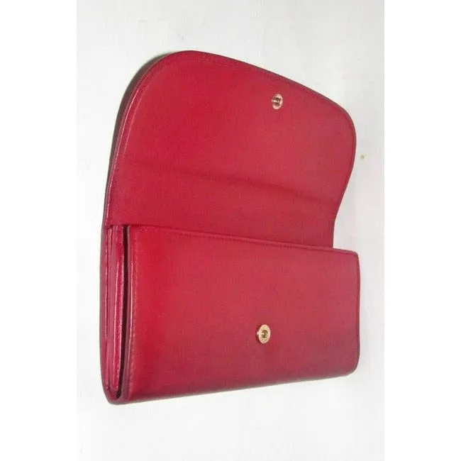 Gucci Super Soft Dark Red Leather Wallet