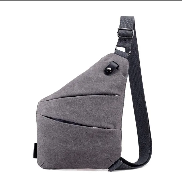 Multi Pocket Messenger Bag