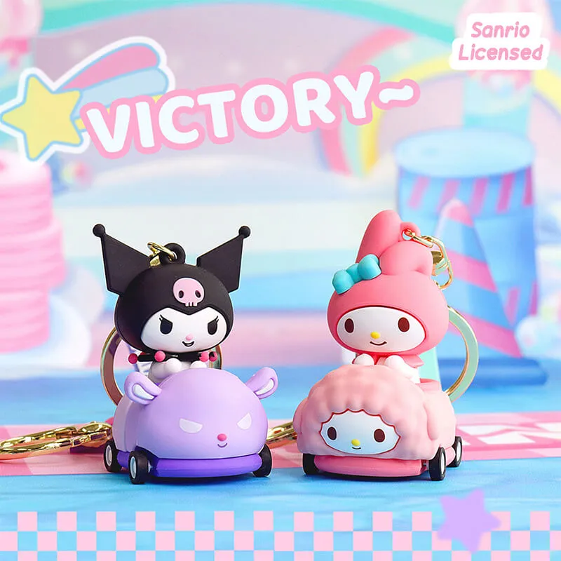 Sanrio Friends Car Keychain with Wrist Lanyard