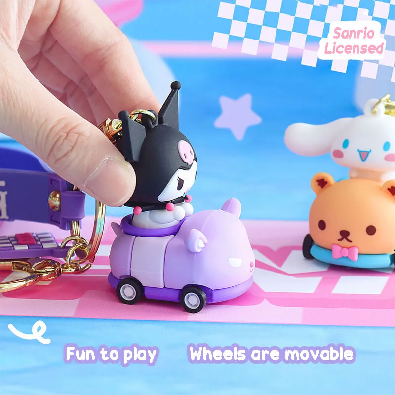Sanrio Friends Car Keychain with Wrist Lanyard