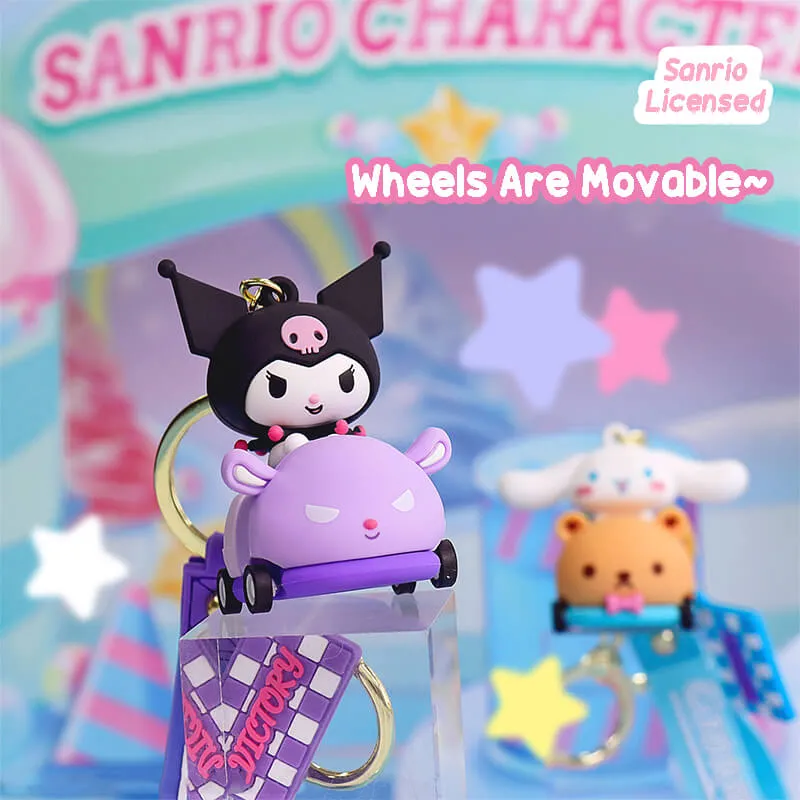 Sanrio Friends Car Keychain with Wrist Lanyard