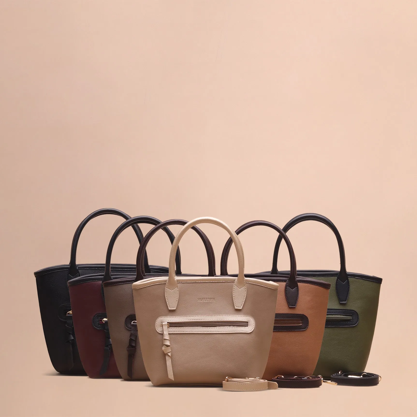 Silvertote Tas Tangan Wanita Zoe Handbag Brown