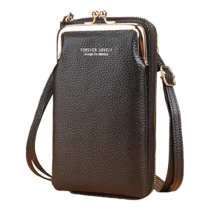 Small Crossbody Bags Women Mini Leather Shoulder Messenger Bag Clutch