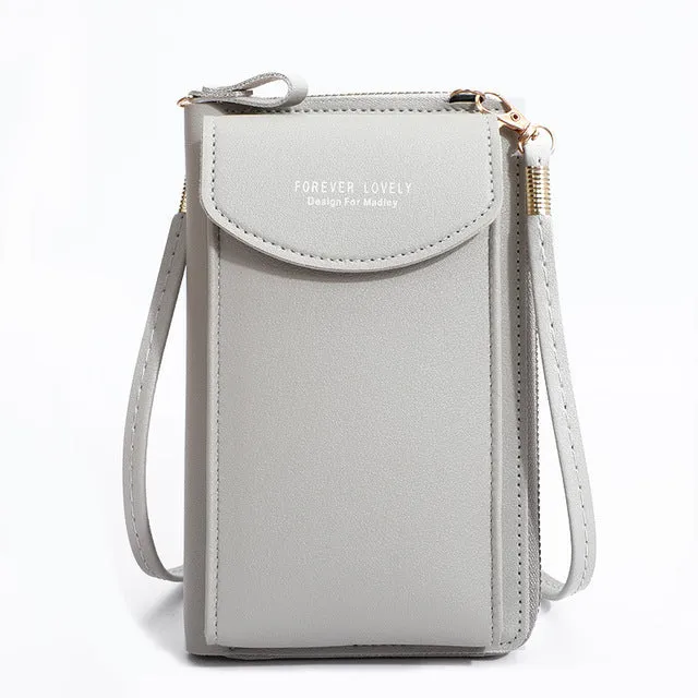 Small Crossbody Bags Women Mini Leather Shoulder Messenger Bag Clutch