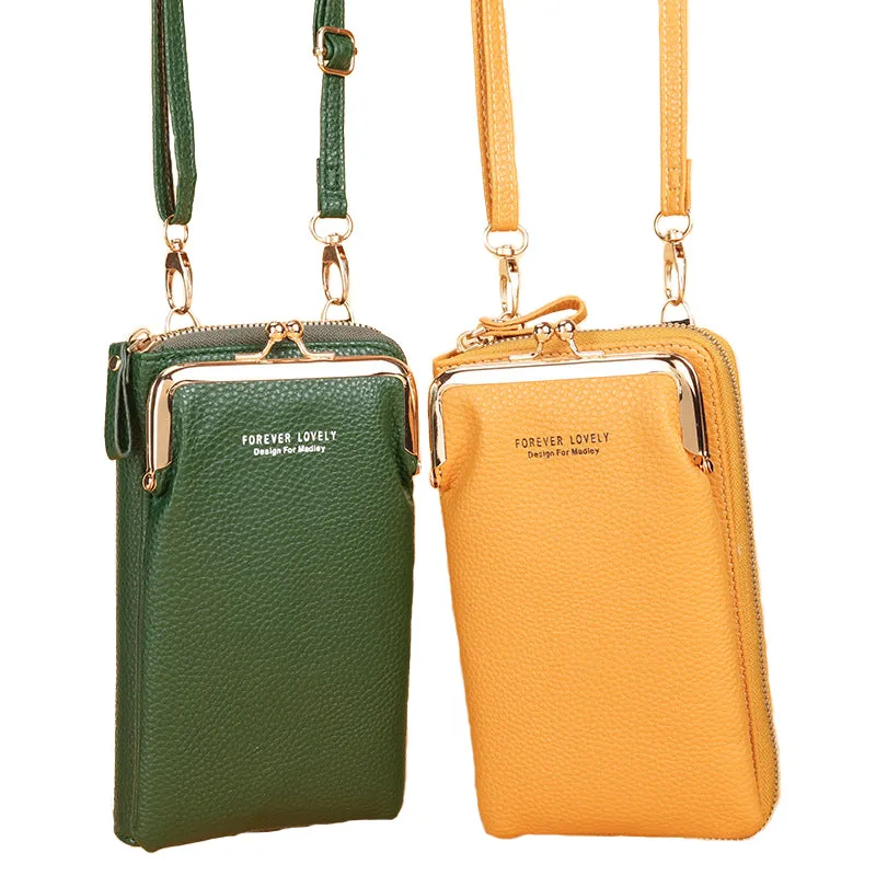 Small Crossbody Bags Women Mini Leather Shoulder Messenger Bag Clutch