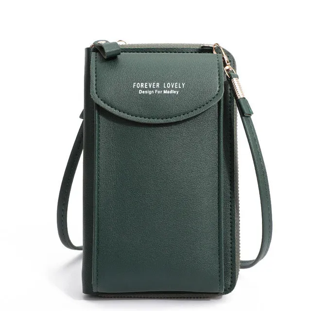 Small Crossbody Bags Women Mini Leather Shoulder Messenger Bag Clutch