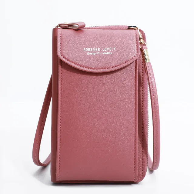 Small Crossbody Bags Women Mini Leather Shoulder Messenger Bag Clutch